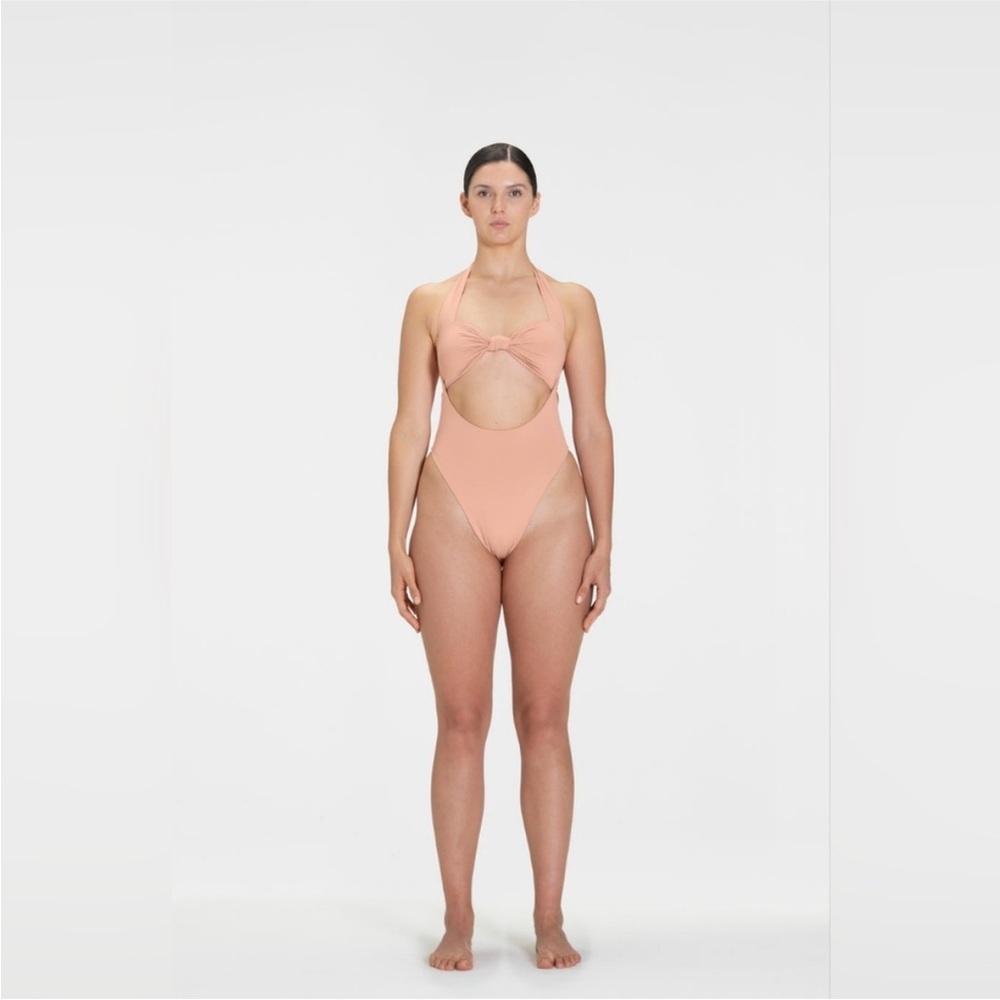 Riot Swim Farrah One Piece Halter Neck Swimsuit Women’s Size XL